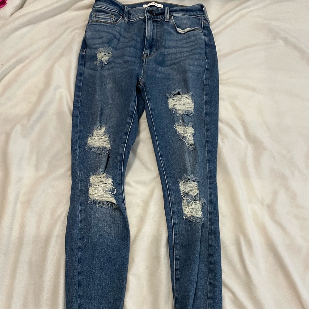 Pacsun high rise ripped jeans/jeggings